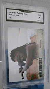 2014 THE WALKING DEAD WITHOUT FEAR MACHIONNE # 01 GRADED 7 - Picture 1 of 2