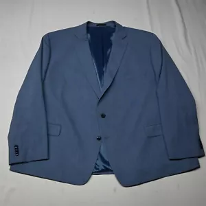 NEW Michael Kors 58R Blue Big Tall Mens Blazer Suit Jacket Sport Coat - Picture 1 of 12