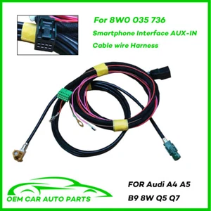 8W0035736 USB Anschluss Smartphone Interface Kabel für Audi AUDI A4 B9 A5 F5 Q5 - Bild 1 von 6