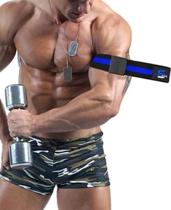 Occlusion Training Bands PRO Slim Model 2 Pack Blood Flow Restri - Picture 1 of 8
