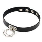 Gothic Collar Necklace Circle Adjustable Choker Bracelet Round