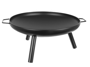 Feuerschale Ø60cm Griffe Terrasse Garten Multifunktional 9795