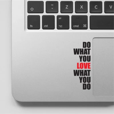 Wall Stickers custom do what you love decal new for laptop car macbook - Image 1 of 2