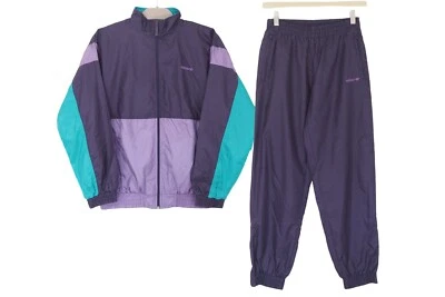 Vintage ADIDAS Tracksuit Size women's S 90s purple track jacket & pants suit - Image 1 of 4