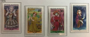 BroadviewStamps Germany #1225-28 complete set MNH XF Flawless! CV$6 - Picture 1 of 1