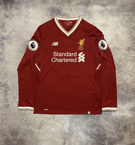 New Balance Liverpool  2017-2018 Home #27 ORIGI  SOCCER SHIRT FOOTBALL JERSEY Cover