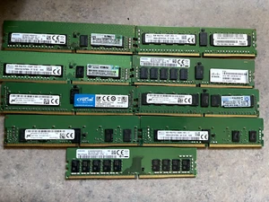 SAMSUNG SK hynix Micron Kingston 8GB 2RX8 1RX4 1RX8 PC4 - Picture 1 of 11