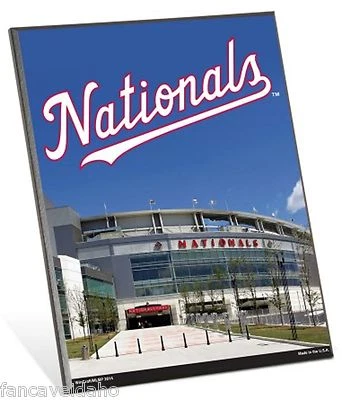 Washington Nationals 8" x 10" Wood Easel Sign - Image 1 of 2