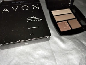 Avon True Colour Eyeshadow Quad Mocha Latte - Picture 1 of 4