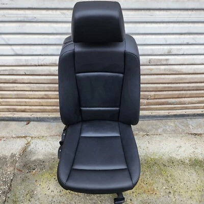 BMW 128i E82 2011 2012 2013 pasajero derecho asiento lateral negro manual fabricante original Foto 1 de 4