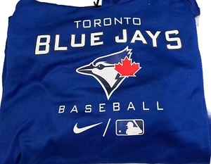 Toronto Blue Jays Team Issued Hoodie - Size XL - Player's Closet Project - Picture 1 of 2