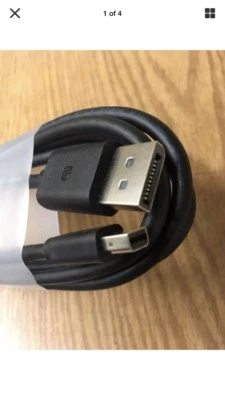 High Speed Mini DP to DP Cable, Mini DisplayPort to DisplayPort. - Image 1 of 4