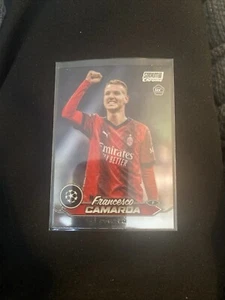 2023-24 Topps Stadium Club Chrome UEFA Francesco Camarda Rookie RC - Picture 1 of 1