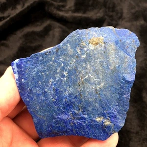 lapis lazuli Chakra Raw Rough Mine Stone With Pyrites L222 190 Grams - Picture 1 of 11
