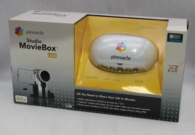 Pinnacle Studio MovieBox Video Input Adapter USB 510-USB *NEW IN BOX* - Image 1 of 2