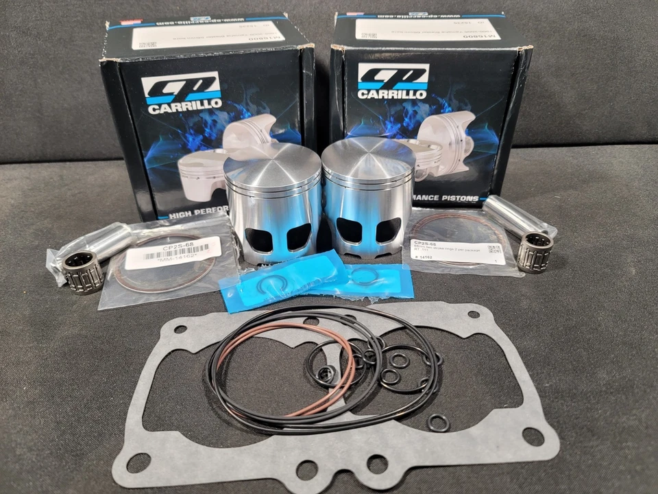 Pistones Yamaha Banshee Cheetah Cub 421 68 mm CP/Carrillo Stroker Big Bore 68 mm Foto 1 de 3