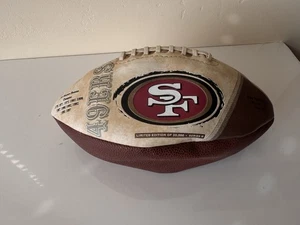 Vintage 1999 Fotoball San Francisco 49ers Limited Edition Series M Football - Bild 1 von 5