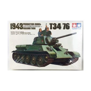 Tamiya Segunda Guerra Mundial Tanque Modelo 1/35 Ruso T34/76 - 1943 Modelo de Producción SW (Nuevo) - Imagen 1 de 1