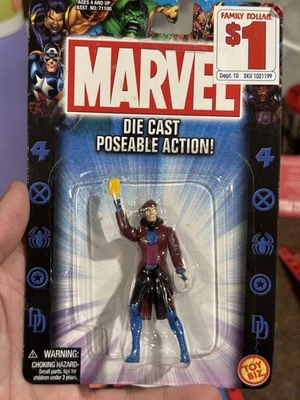"Figura de colección 2002 Gambito X-Men Clásicos Die Cast Posable 2,5"" Marvel Toy Biz nueva en caja" Foto 1 de 2