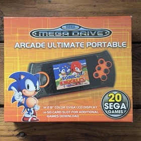 Sega Mega Drive Arcade Ultimate Portable Handheld Console 20 Sega Games Rare
