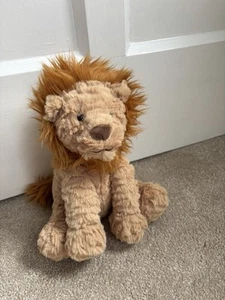 Fuddlewuddle Lion Jellycat Collectible Toy, Medium, Brown/ Beige. Used - Picture 1 of 5