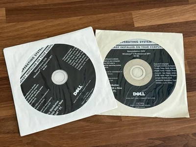2 Lot New Brand New Dell Windows 7 Professional 32 Bit Reinstallation DVD Disc - Image 1 of 4