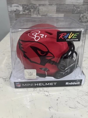 MINICASCO BECKETT FIRMADO POR PATRICK PETERSON ARIZONA CARDINALS RAVE SPEED Foto 1 de 4