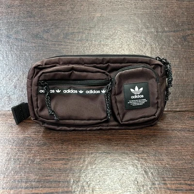 Adidas Original Unisex Bag Brown Utility Waist Pack Fanny Adjustable Strap - Image 1 of 4