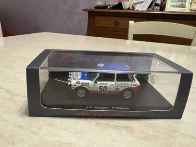 Spark Model Autobianchi A-112 Abarth Montecarlo 1976 Malcher- Pagani 1:43 in box - Immagine 1 di 4
