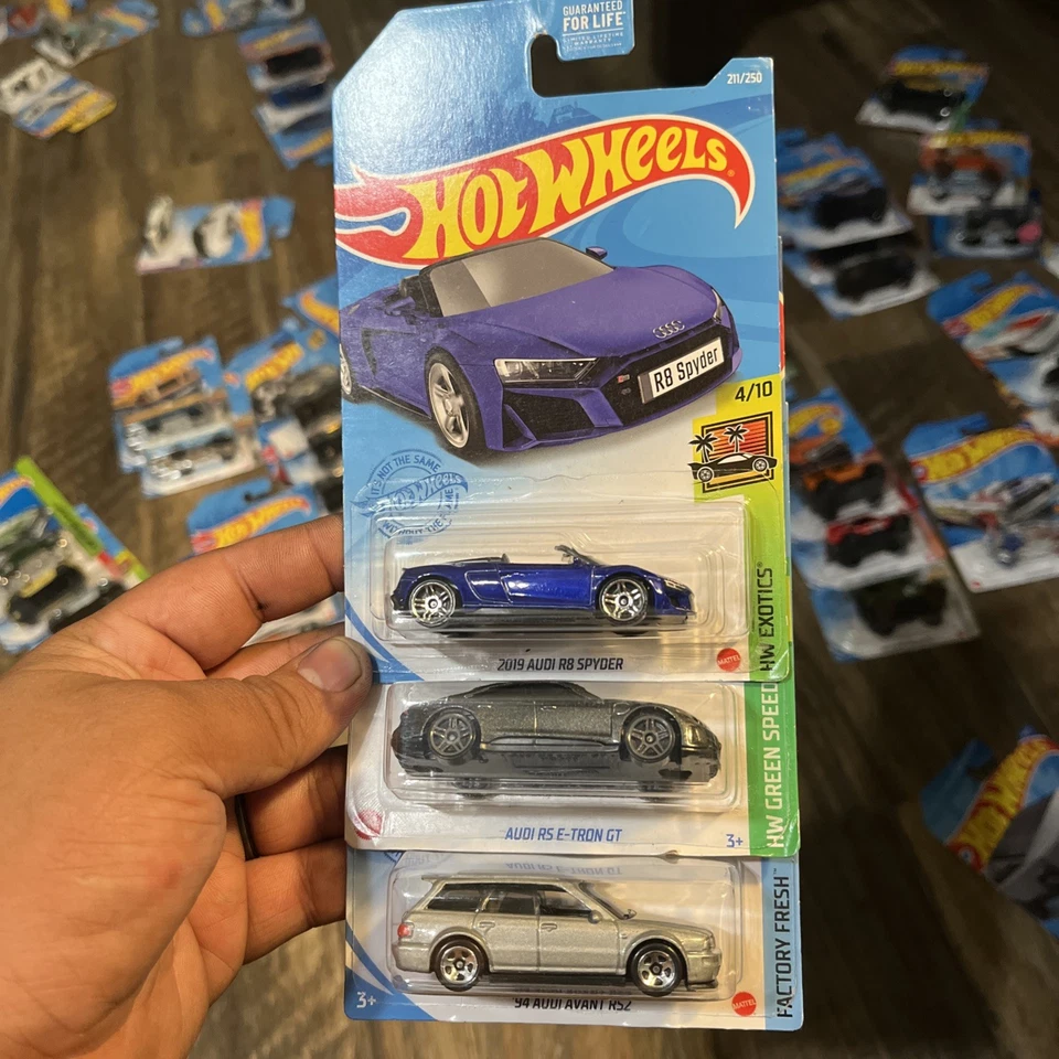 Lot Of 3 Hot Wheels Audi Cars. . All From 2022 Series. Great Shape!!! - Image 1 of 1