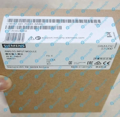 1PCS NEW SIEMENS ANALOG INPUT MODULE 6ES7331-7HF01-0AB0 6ES7 331-7HF01-0AB0 - Image 1 of 2