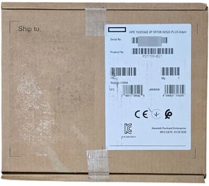 HPE Solarflare XtremeScale X2522-25G-PLUS Dual Port 25GbE Server Adapter - Picture 1 of 1