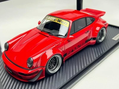 Modelo de ignição 1/18 RWB Porsche 964 vermelho RAUH-Welt 911 930-- IG3636 - Imagem 1 de 4