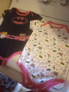 Batgirl Baby Bodysuit Set (24mos) - Picture 1 of 4