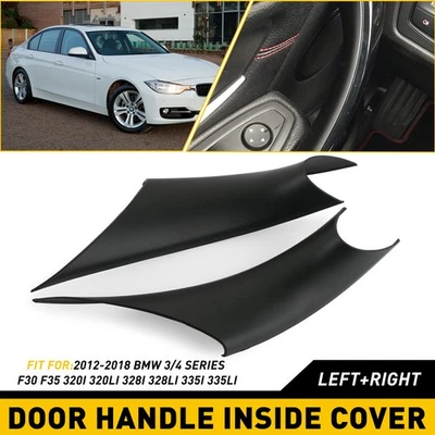 Inner Door Handle Inside Cover Protect Case For BMW 3 Series F30 F35 328i - Image 1 of 4