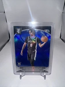 STEPHON CASTLE - 2024-25 Panini Totally Certified Mirror Blue /99 SSP - SPURS RC - Picture 1 of 4