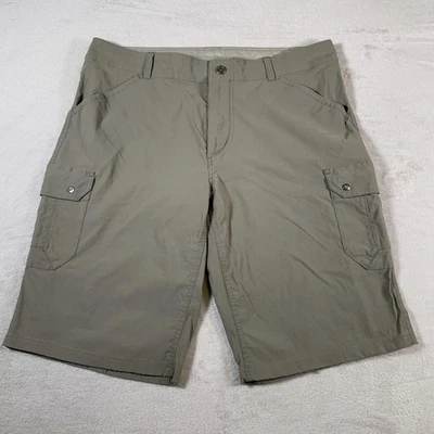 Shorts Kuhl Cargo Masculino 38 Nylon Elastano Caminhada ao Ar Livre Estilo Performance 5736 - Imagem 1 de 4