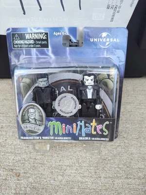 Minimates Universal Monsters Drácula & Frankenstein H41 Foto 1 de 2