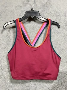 Reggiseno sportivo Cotopaxi Mari Crop Top donna XL lampone/rosa nuovo con etichette Gorpcore - Foto 1 di 7
