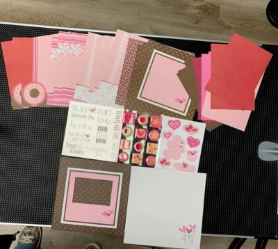 De Colección Completo Recuerdos Creativos ~ Con Amor ~ Kit Álbum de Papel Pegatinas Troqueladas Foto 1 de 4