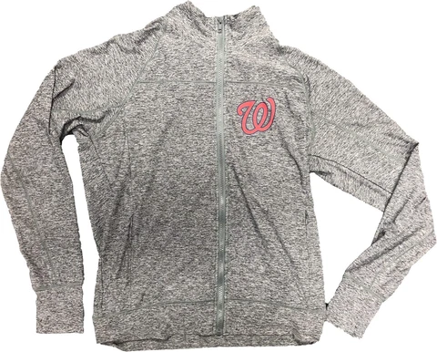 Whashington Nationals MLB  Full Zip Dri Fit Track Jacket CHOOSE SIZE Cover