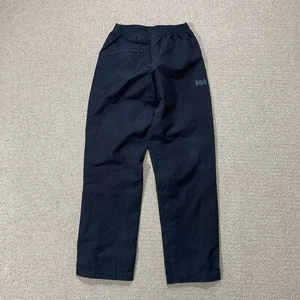 Helly Hansen Waterproof Trousers Mens XS Black Rain Sailing Gear Pockets - Picture 1 of 12