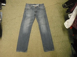 Trait Straight Jeans Waist 32" Leg 32" Dark Blue Mens Jeans - Picture 1 of 1