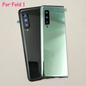 Cubierta de batería de vidrio de repuesto para Samsung Galaxy Z plegable F900 F907 carcasa puerta trasera - Imagen 1 de 5