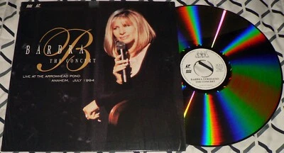 BARBRA STREISAND The Concert 1994 Columbia MLV-50115 Live Music Laserdisc LD NM Foto 1 de 4