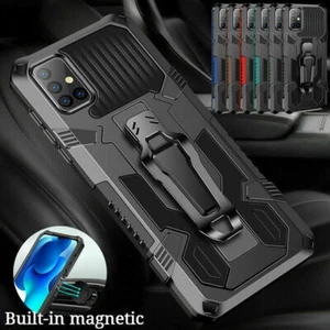 Armor Rugged Belt Clip Phone Case For Samsung A12 A13 A23 A73 A51 A53 A32 A52 5G - Picture 1 of 24