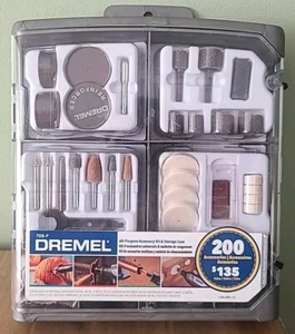 Dremel 708-P 200-Piece all-Purpose Accessory Kit & Storage Case NEW - Picture 1 of 3