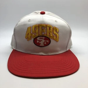 Super Bowl XXI 1994 NFC Champions 49ers Headmaster Snapback Hat Vintage - Picture 1 of 8