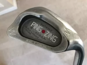 NICE PING ZING Pitching Wedge PW 47* Red Dot RH KT-M Stiff Steel Shaft NEW GRIP! - Picture 1 of 12