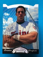 1995 Upper Deck SP Silver Die-Cut Marty Cordova #23